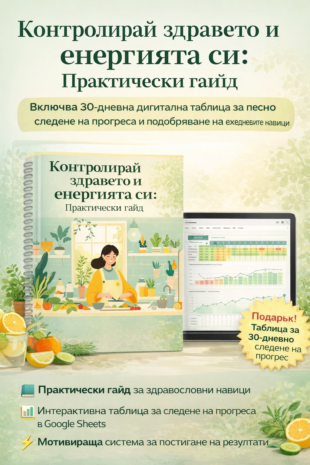 „Контролирай здравето и енергията си: Практически гайд