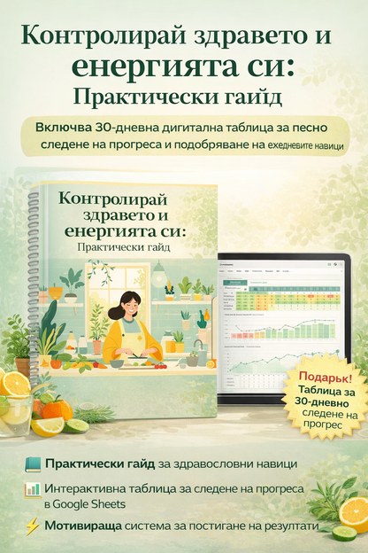 „Контролирай здравето и енергията си: Практически гайд