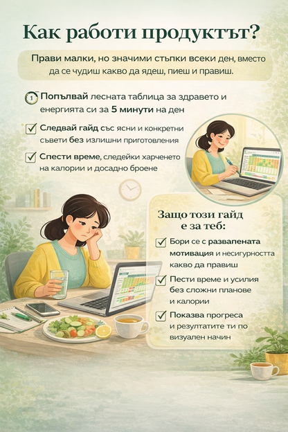 „Контролирай здравето и енергията си: Практически гайд